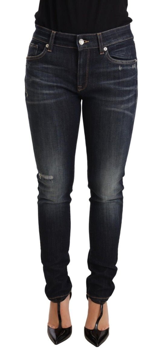 Dolce & Gabbana Schicke blaue Slim Skinny Jeans