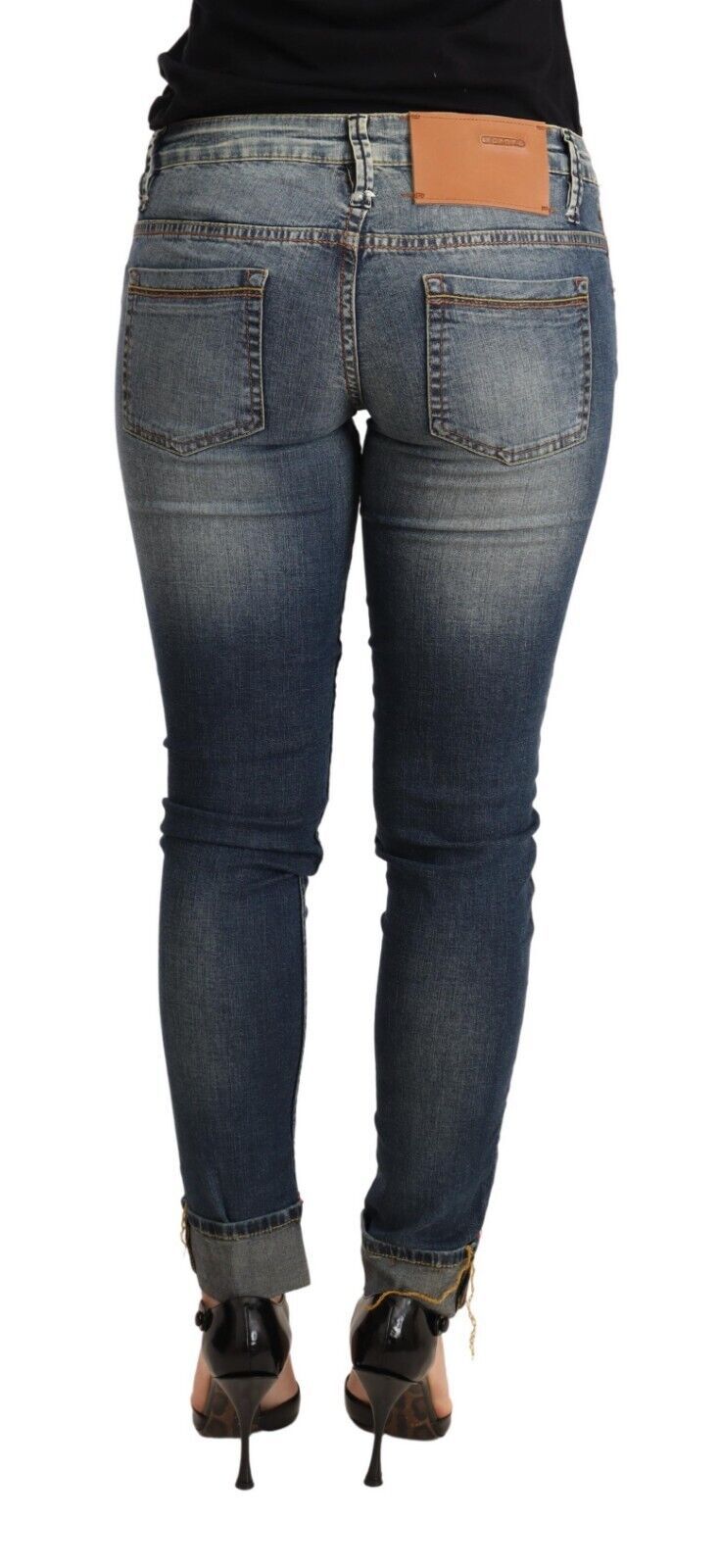 Eight Chic Blue Washed Skinny Denim