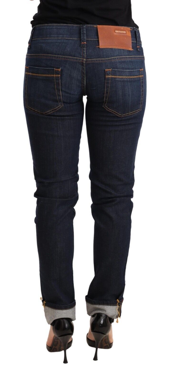 Acht Schicke Skinny Denim mit niedriger Taille