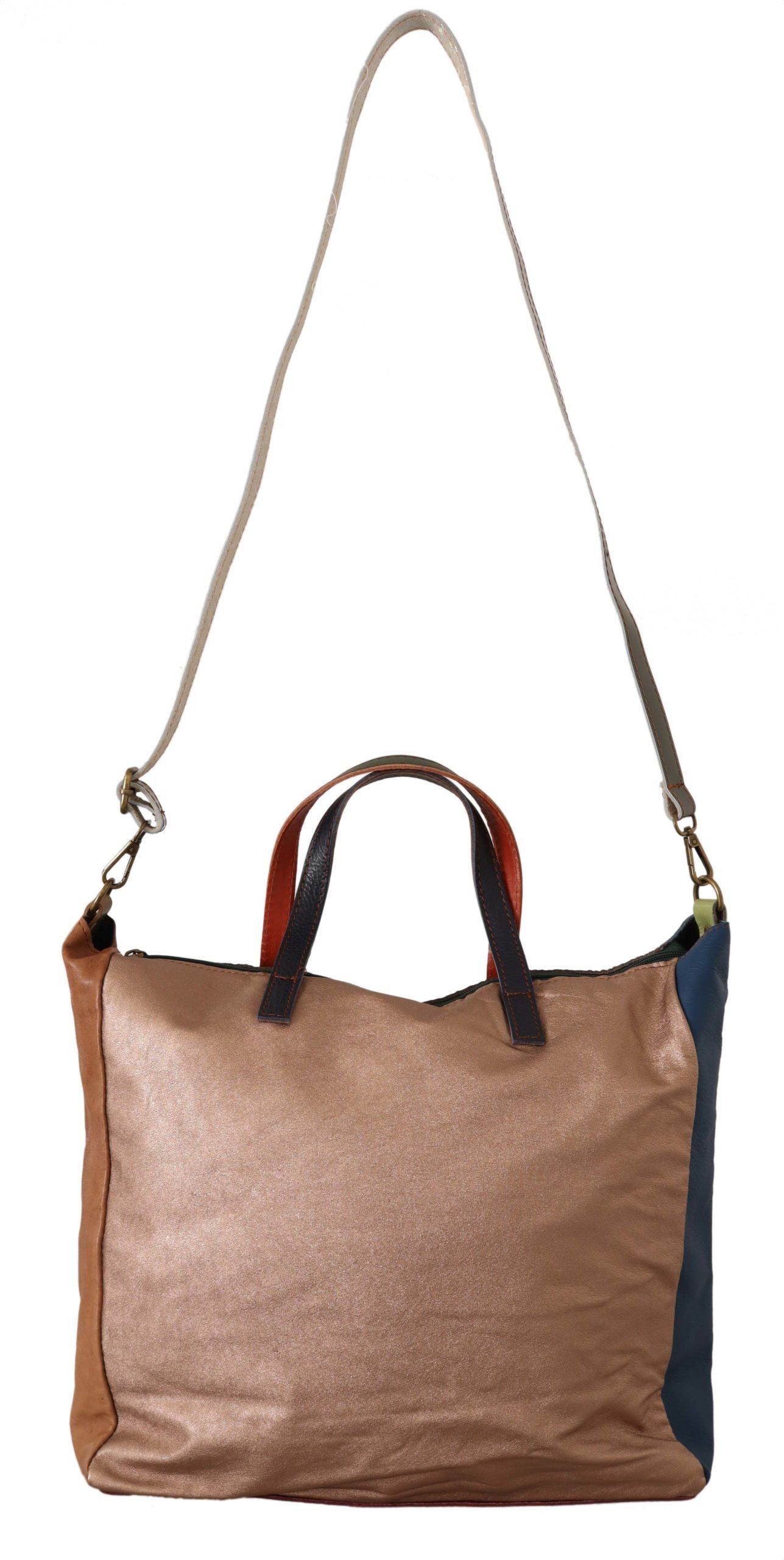 EBARRITO Multicolor Leather Shoulder Bag