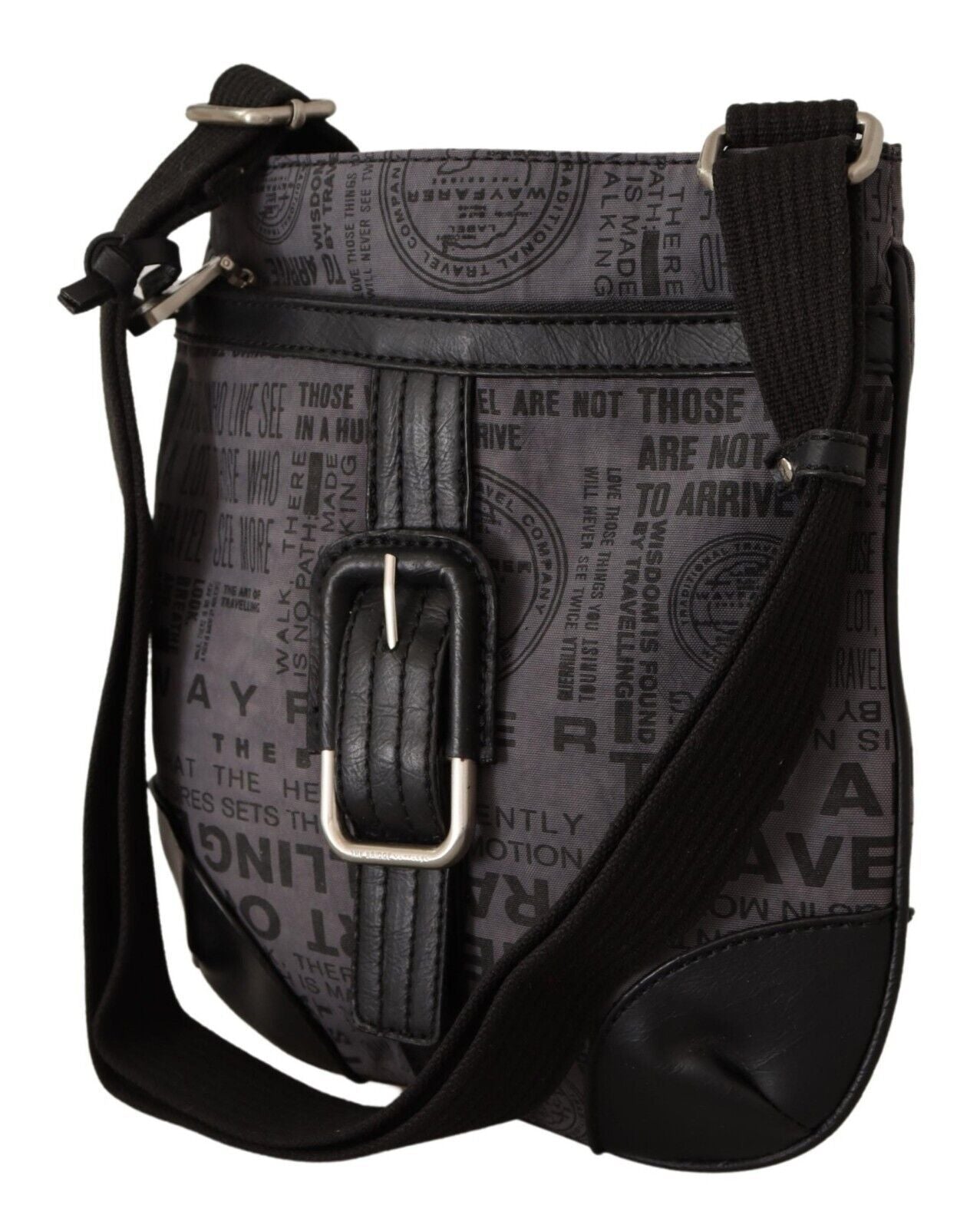 WAYFARER Schicke graue Stoff-Crossbody-Tasche