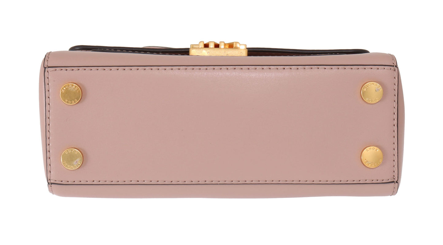 Michael Kors Elegant Mindy shoulder bag in pink leather