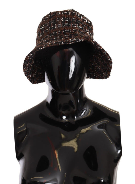 Dolce &amp; Gabbana Elegant woven multicolored bucket hat