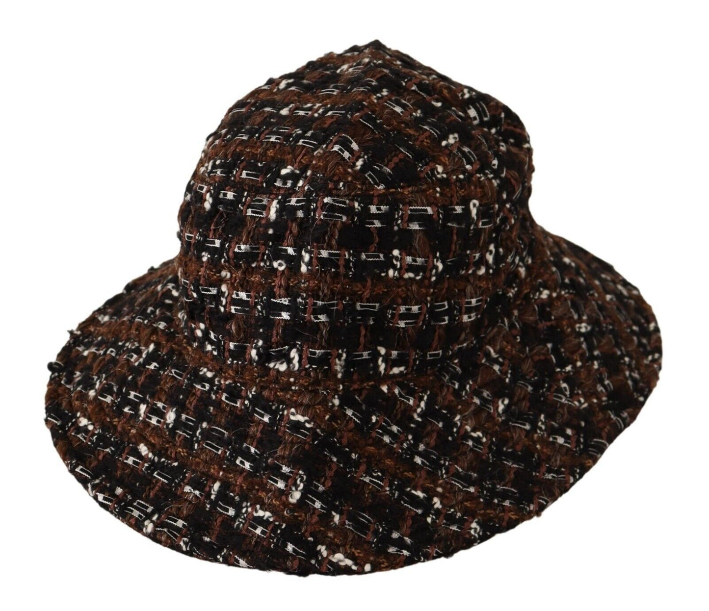 Dolce &amp; Gabbana Elegant woven multicolored bucket hat