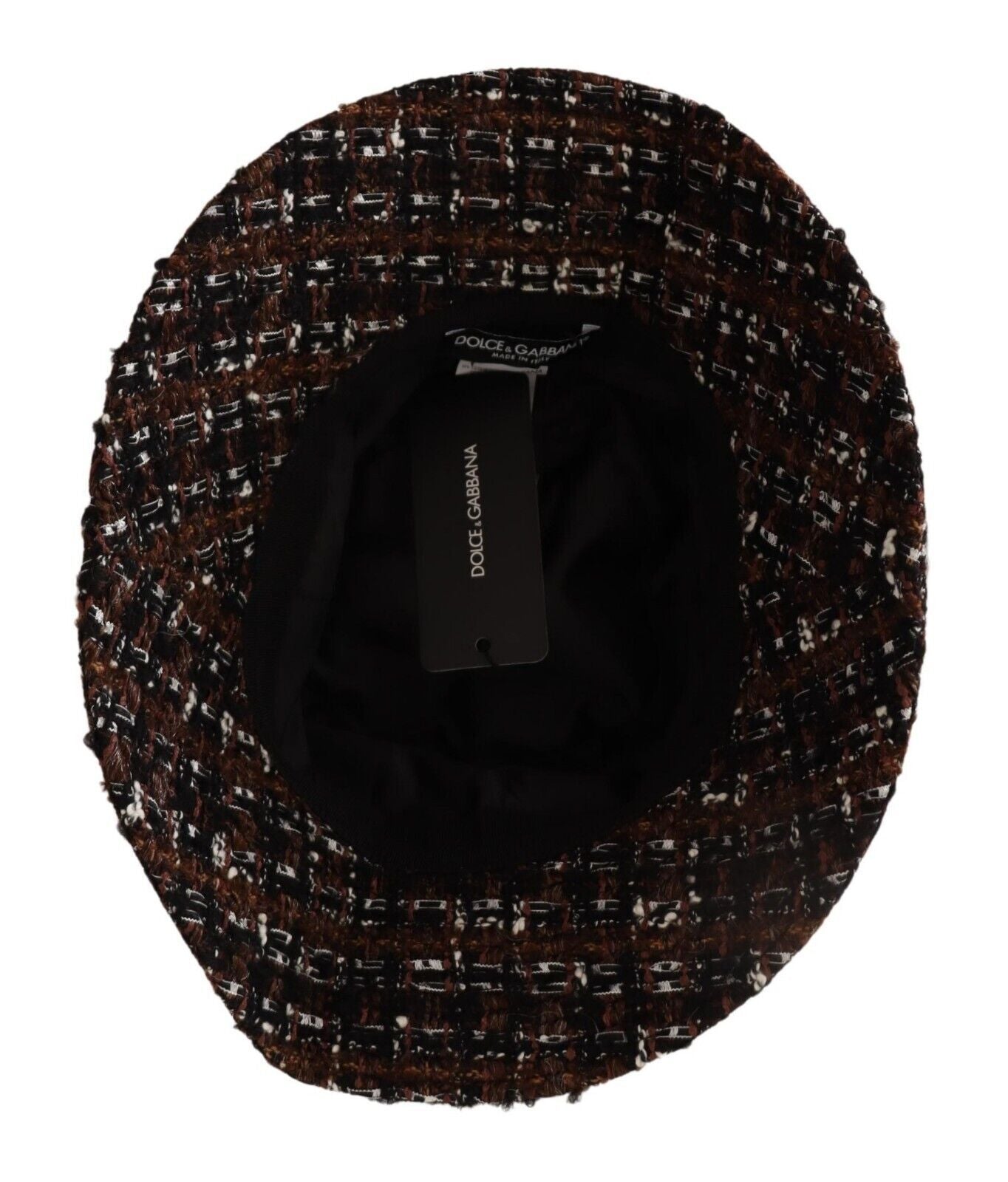 Dolce &amp; Gabbana Elegant woven multicolored bucket hat