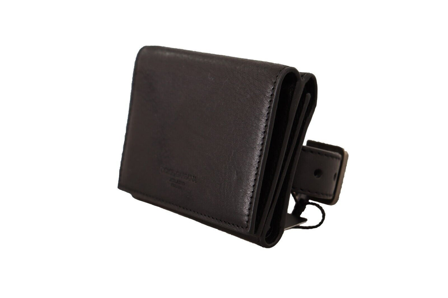 Dolce &amp; Gabbana Elegant Trifold Leather Multi-Kit Accessory