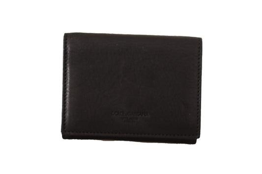 Dolce &amp; Gabbana Elegant Trifold Leather Multi-Kit Accessory