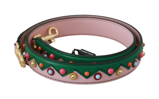 Dolce &amp; Gabbana Elegant multicolor leather shoulder strap