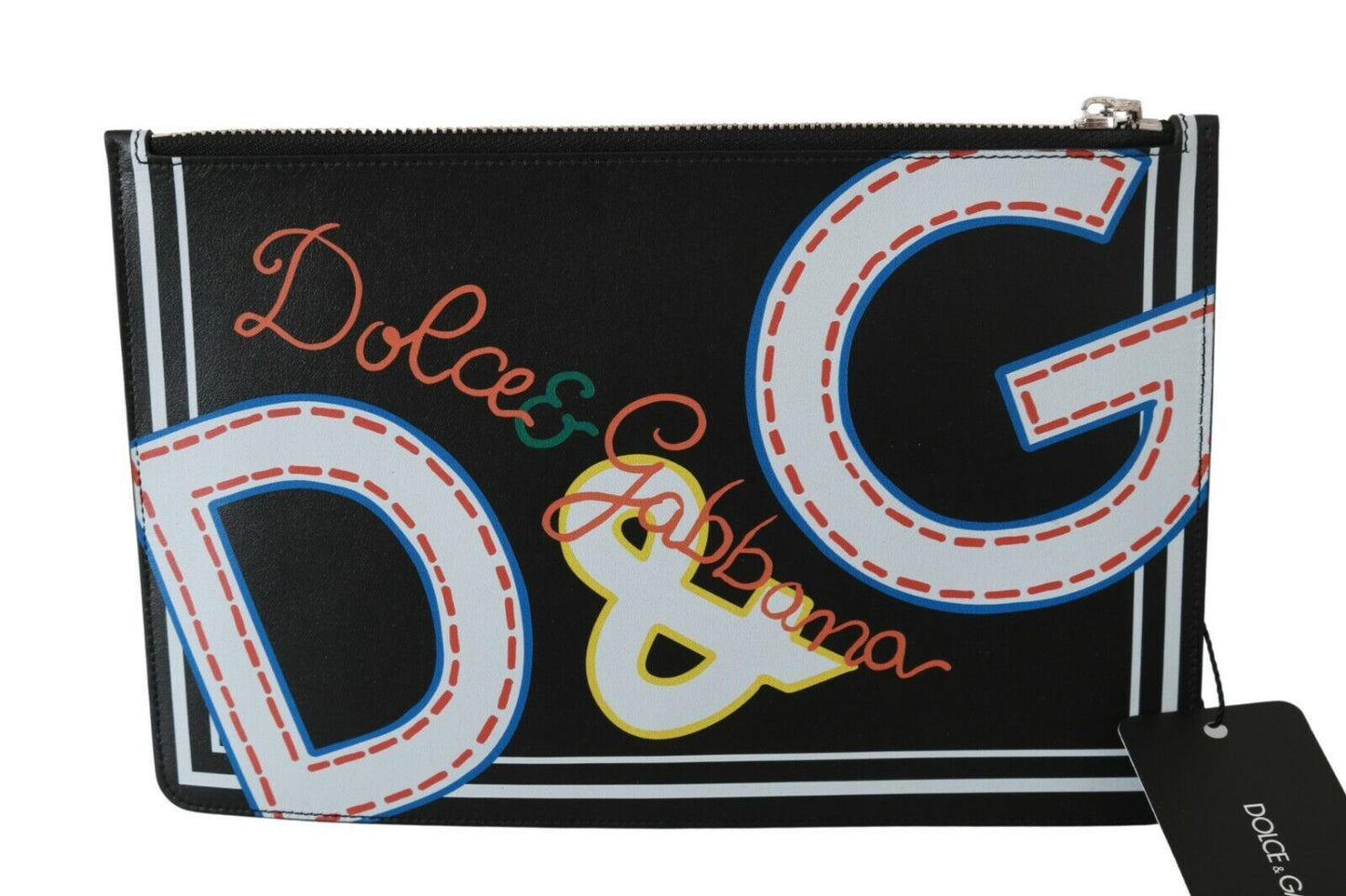 Dolce &amp; Gabbana Elegant wallet made of black leather