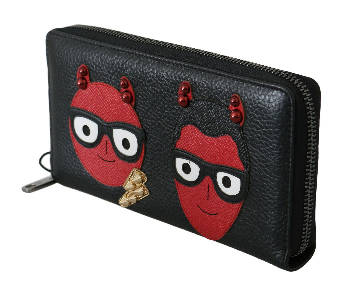 Dolce &amp; Gabbana Chic wallet in black and red leather