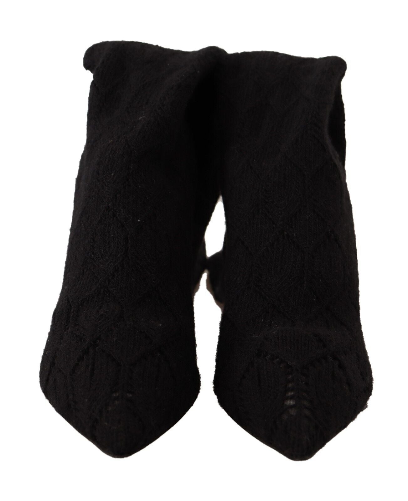 Dolce &amp; Gabbana Elegant Black Stretch Socks -saappaat