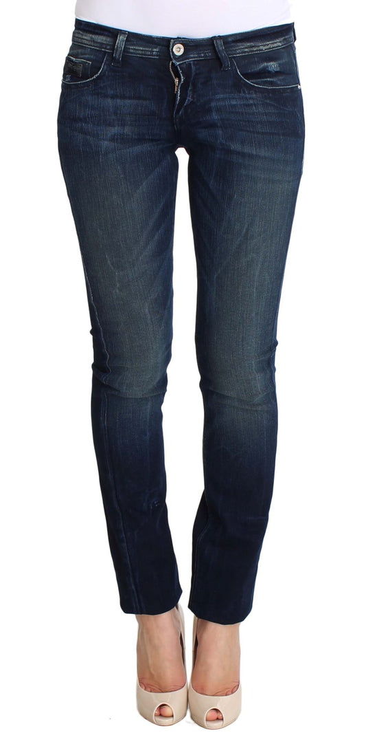 Costume National Chic slim fit skinny jeans in blue