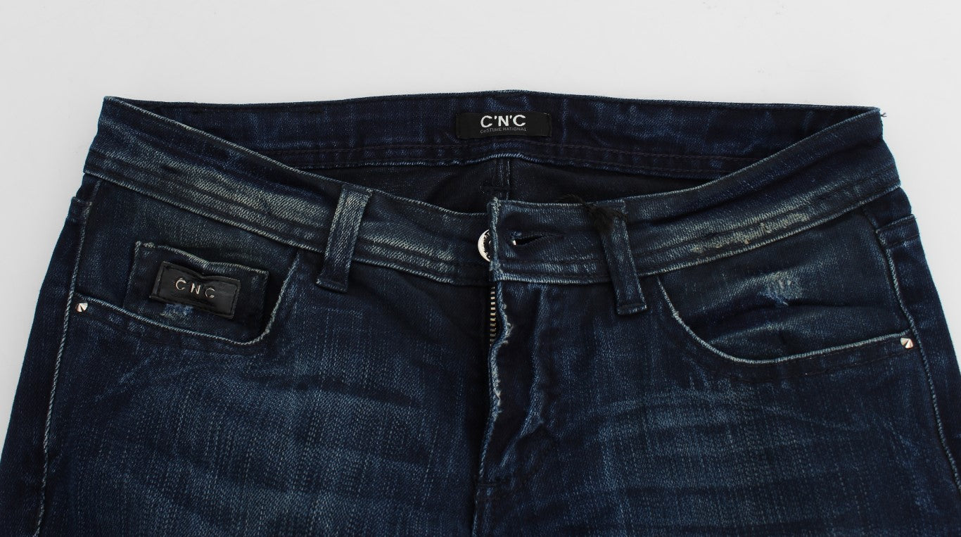 Costume National Chic slim fit skinny jeans in blue