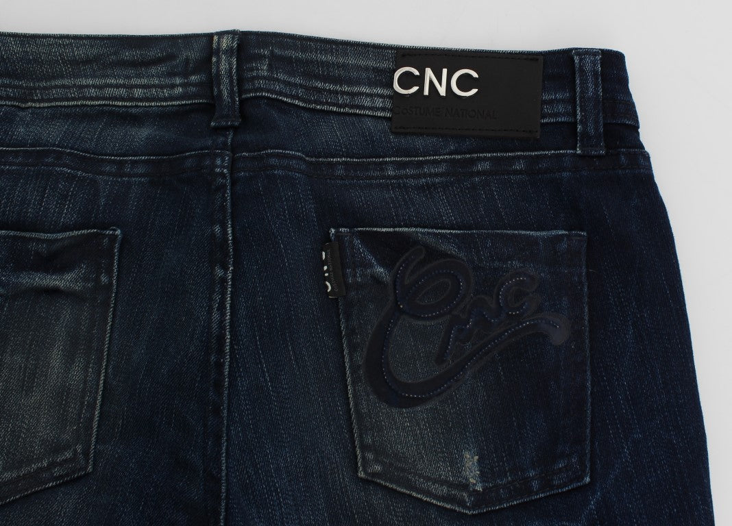 Costume National Chic slim fit skinny jeans in blue