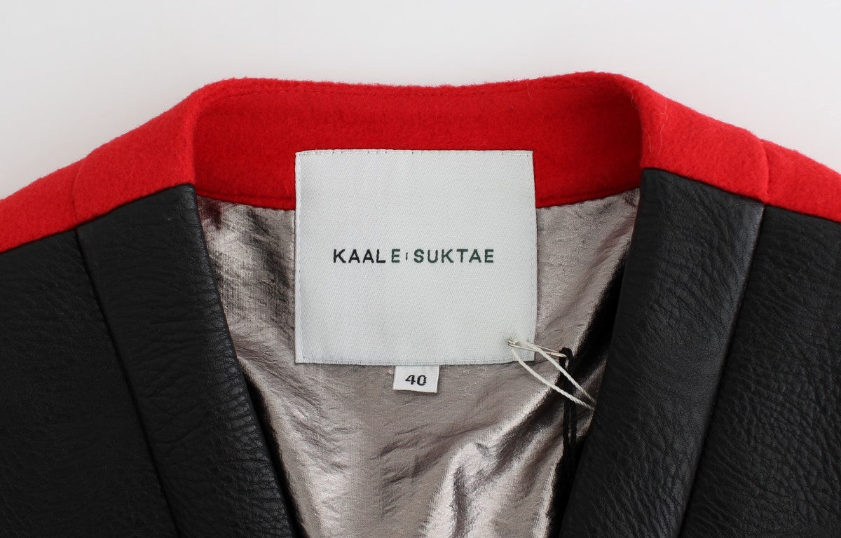 KAALE SUKTAE Elegante Cropped Artisan Jacke