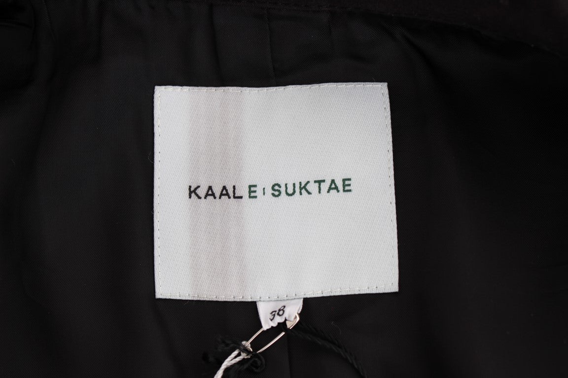 KAALE SUKTAE Elegantes mehrfarbiges langärmeliges Hemdkleid