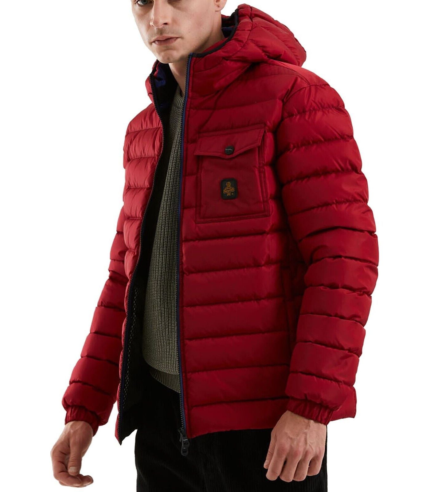 Refrigiwear Rote Nylon Herren Jacke