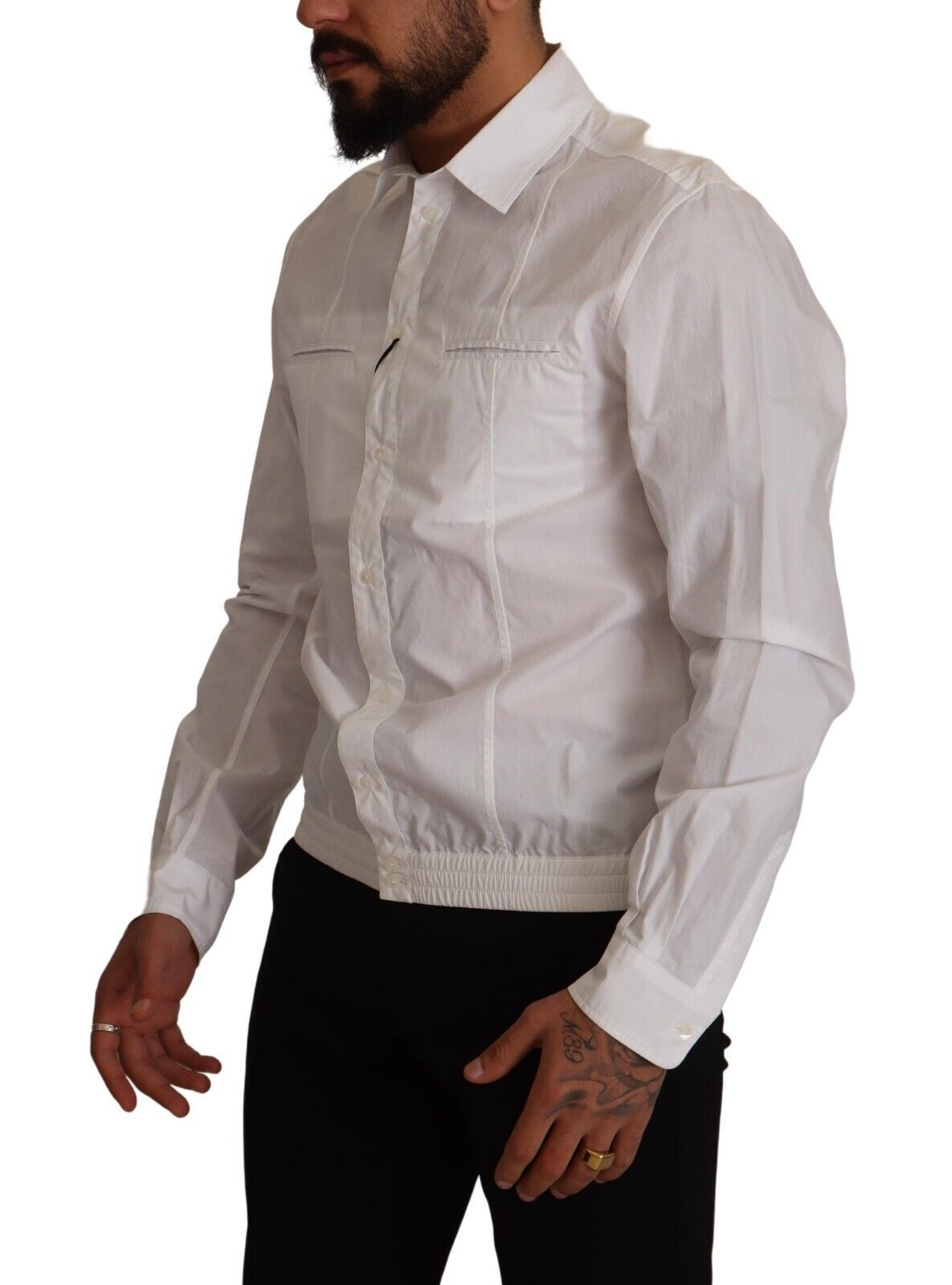 Dolce &amp; Gabbana Elegant Italian shirt in white cotton