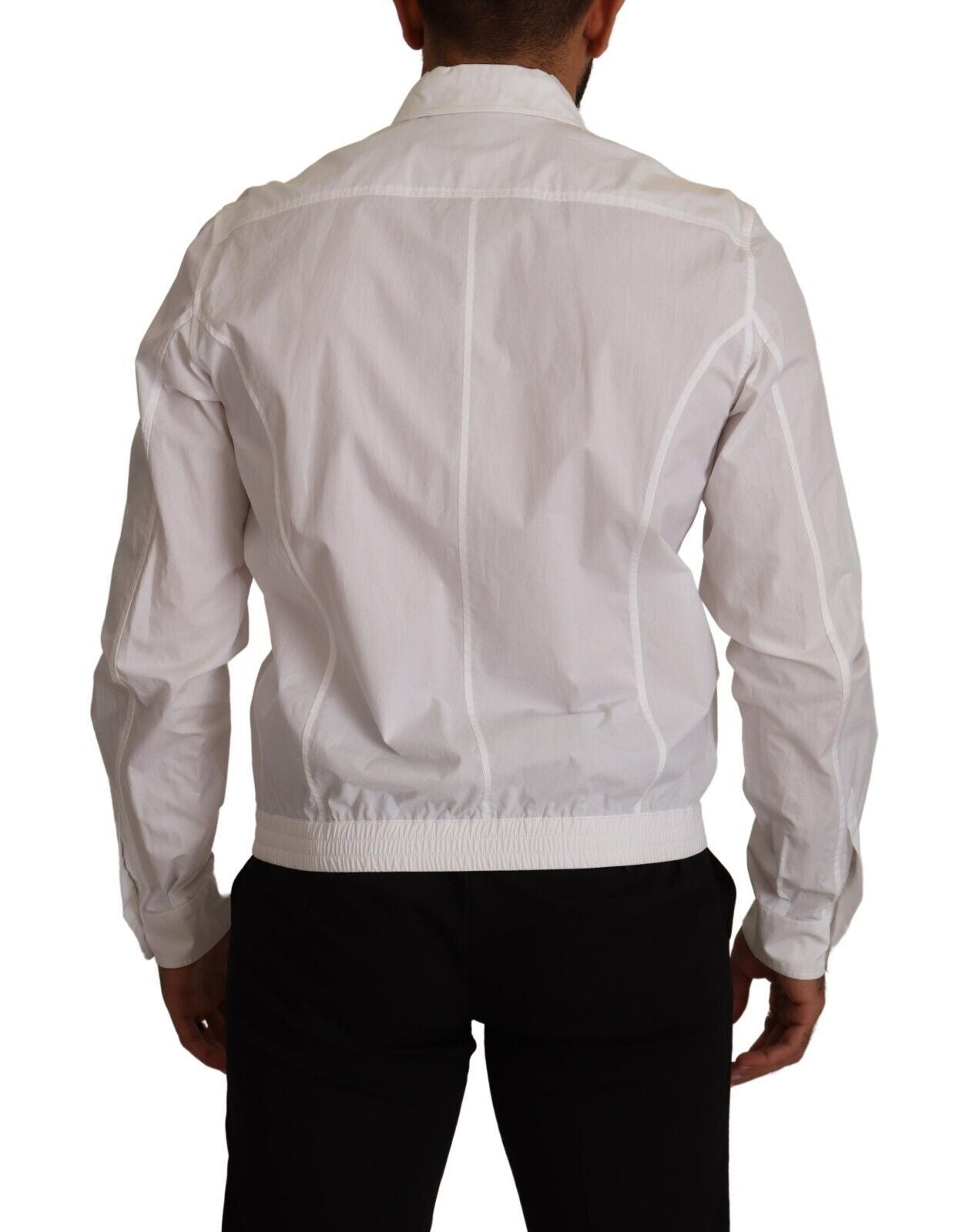 Dolce &amp; Gabbana Elegant Italian shirt in white cotton