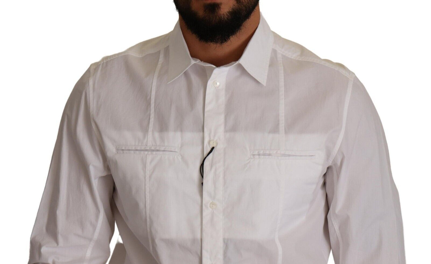 Dolce &amp; Gabbana Elegant Italian shirt in white cotton