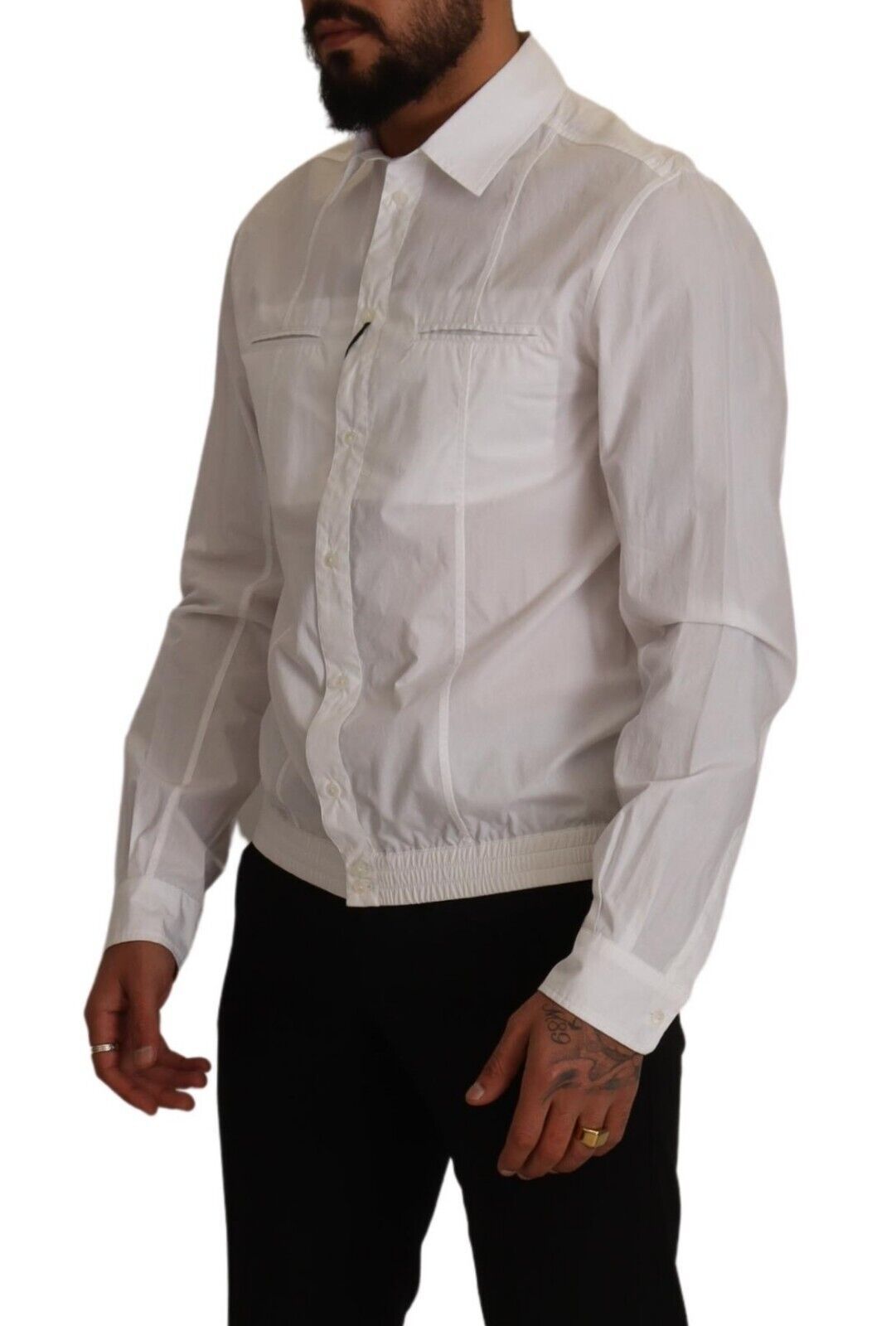 Dolce &amp; Gabbana Elegant Italian shirt in white cotton