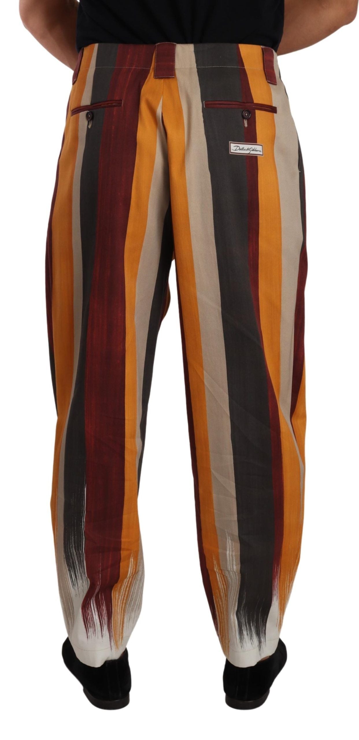 Dolce &amp; Gabbana Elegant striped skinny pants