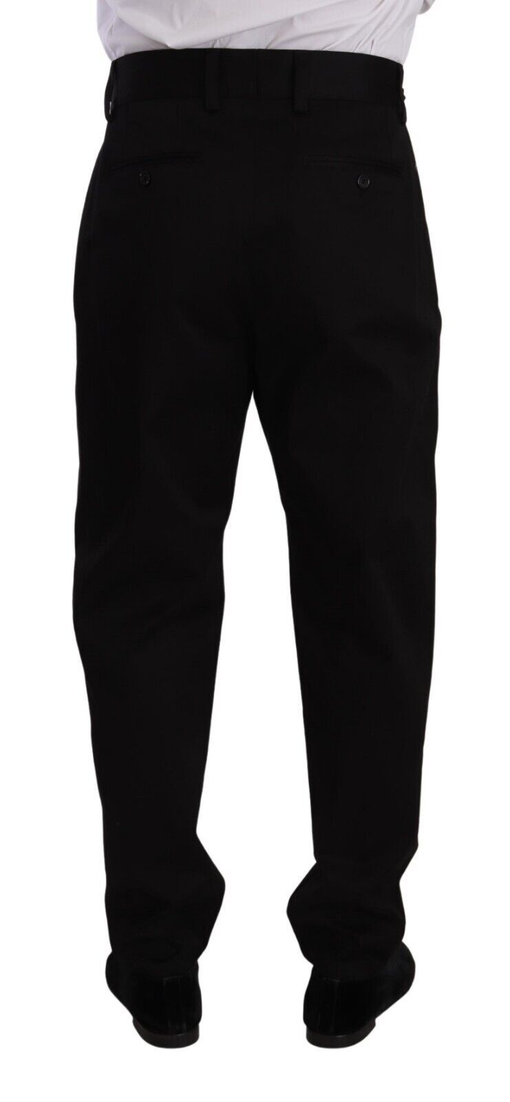 Dolce &amp; Gabbana Elegant slim-fit cotton trousers