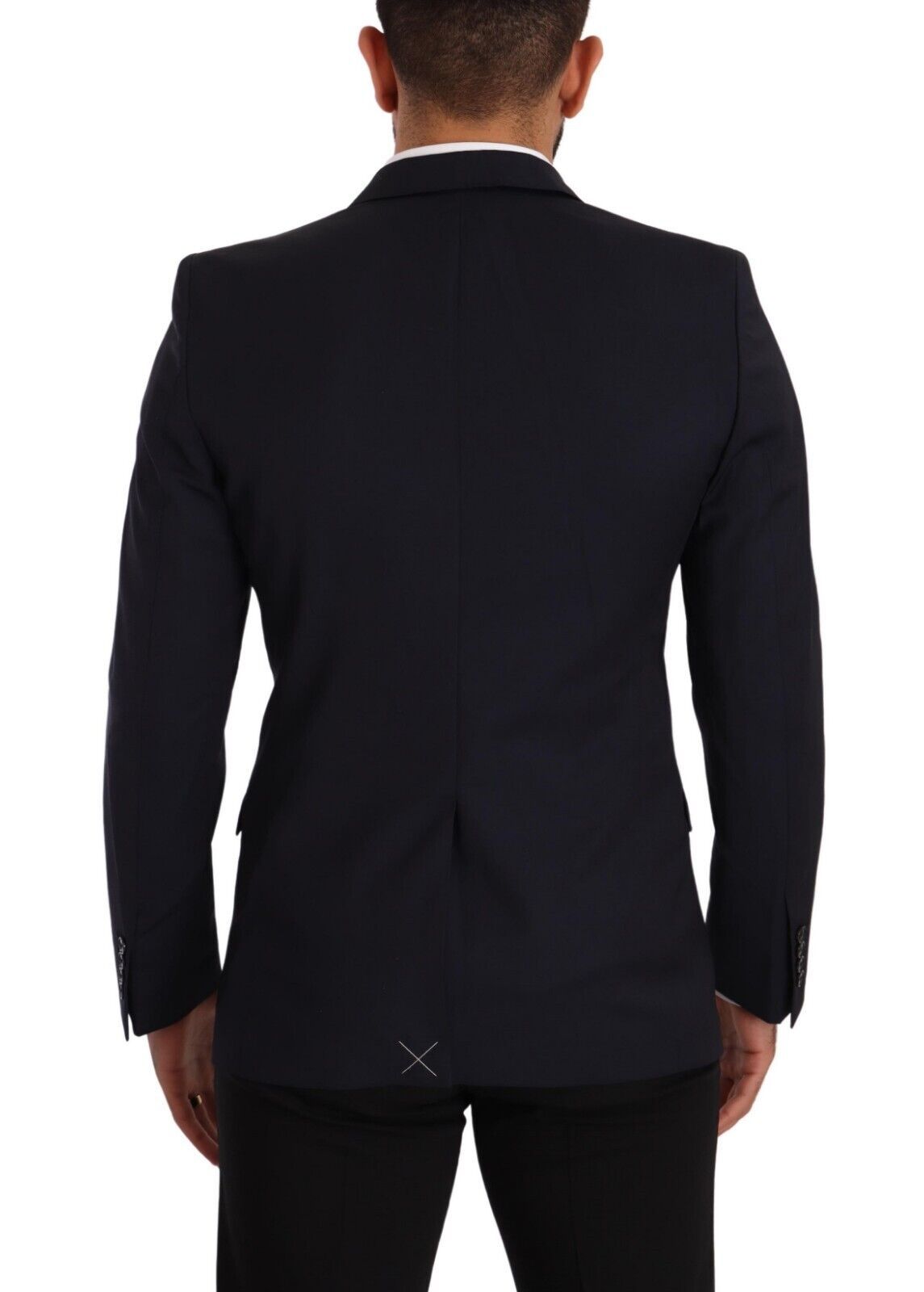 Dolce & Gabbana Schlichter Navy Martini Slim Fit Wollblazer