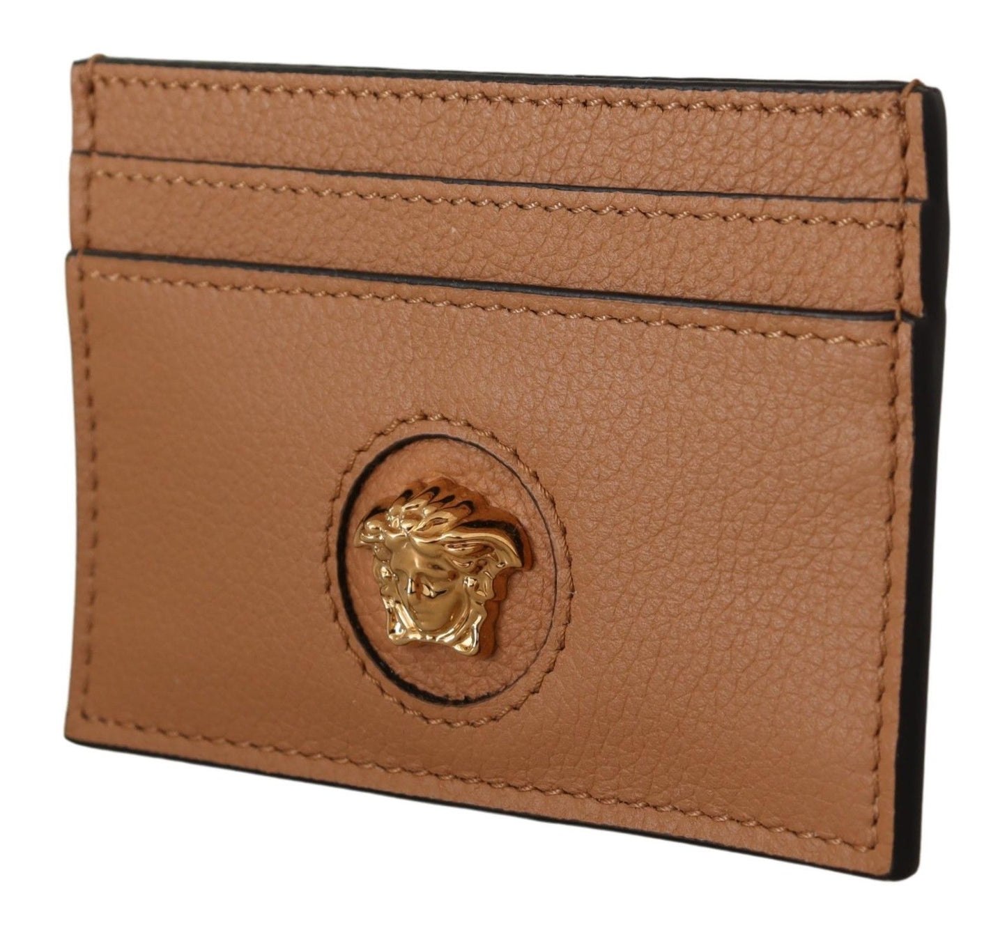 Versace Elegant Medusa Calfskin Card Holder