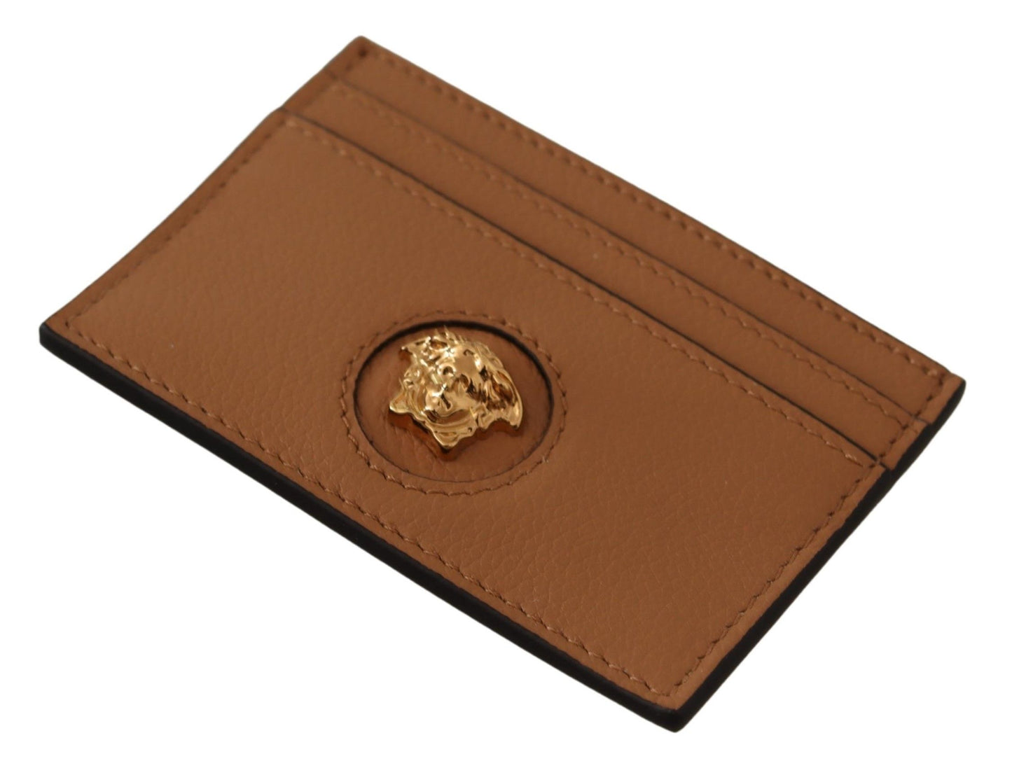 Versace Elegant Medusa Calfskin Card Holder