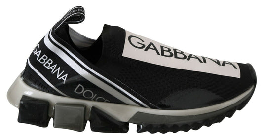 Dolce &amp; Gabbana Dapper Black Casual Sport tennarit