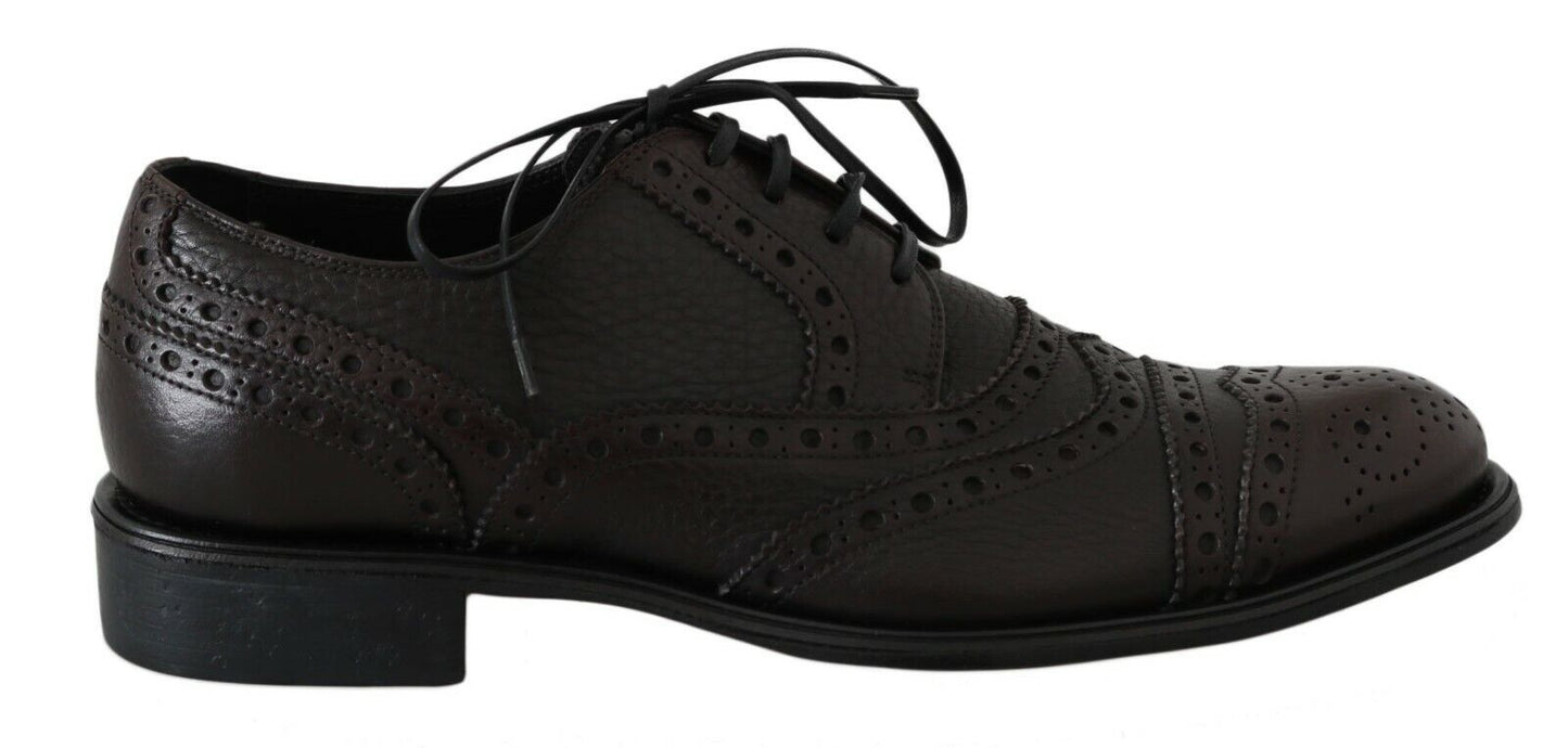 Dolce &amp; Gabbana Elegant Wingtip Derby Shoes