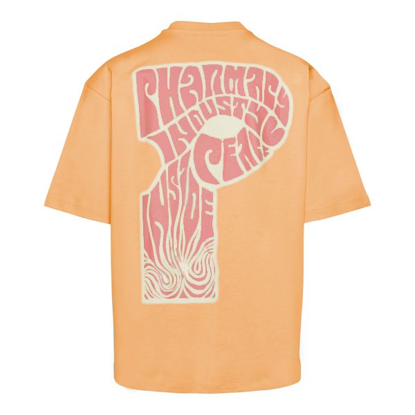 Pharmacy Industry Orange Baumwolle Männer T-Shirt