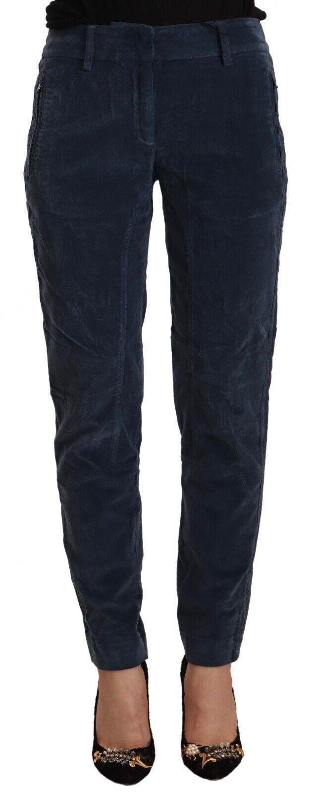 Peserico Elegant tapered trousers made of cotton blend