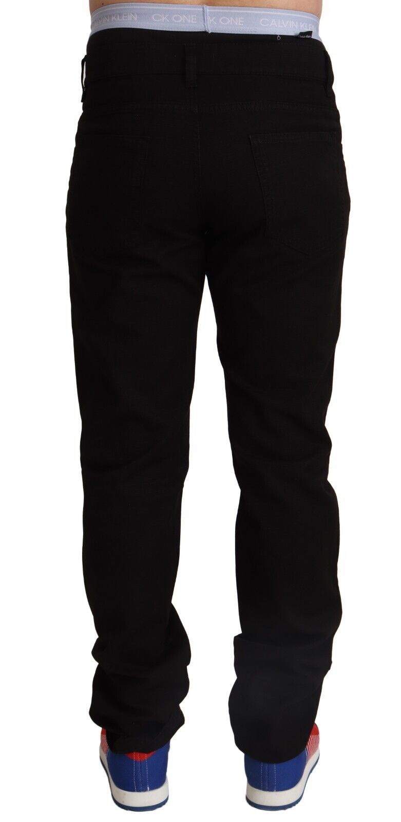 Dolce &amp; Gabbana Elegant skinny pants in black cotton