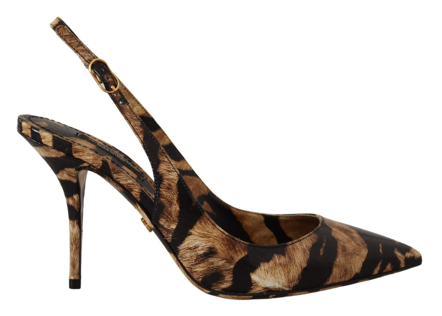 Dolce &amp; Gabbana Tiger Pattern Slingback Heels pumput