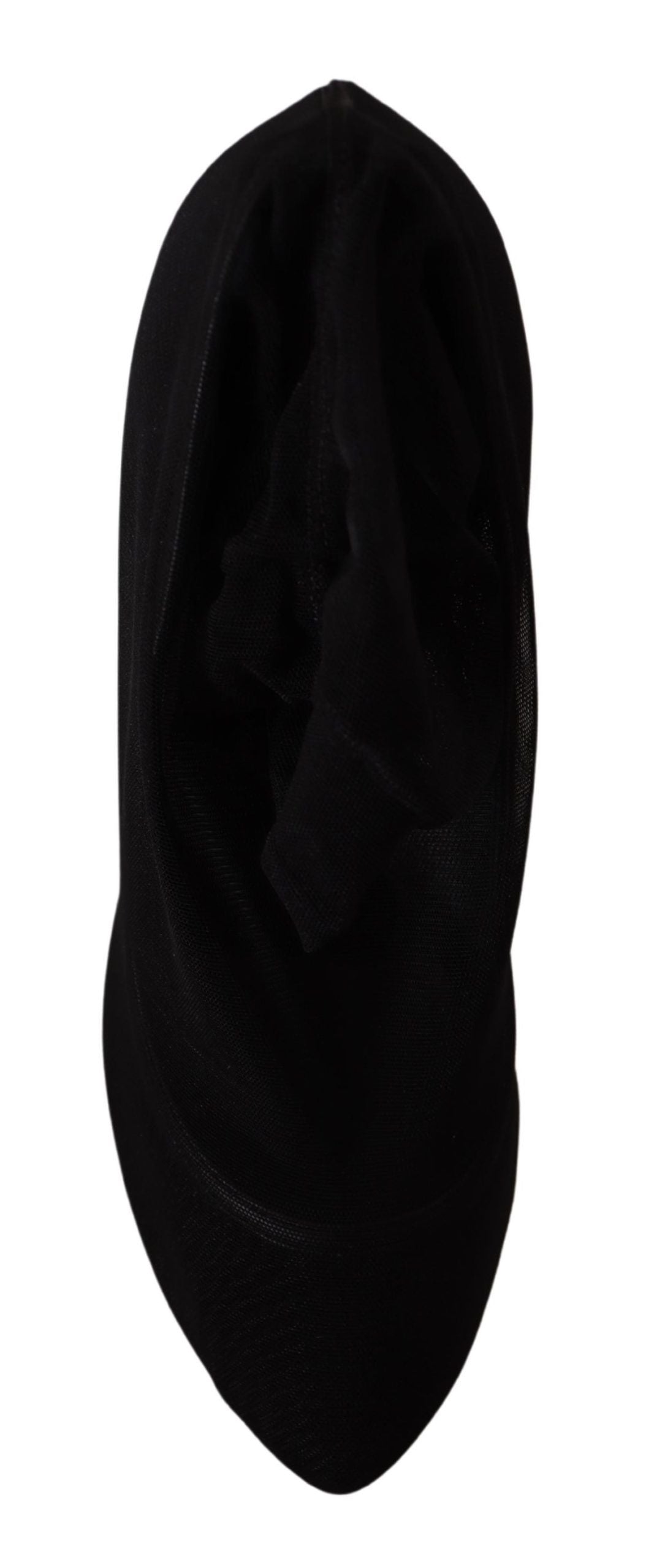 Dolce &amp; Gabbana Elegant Black Stretch Socks -saappaat