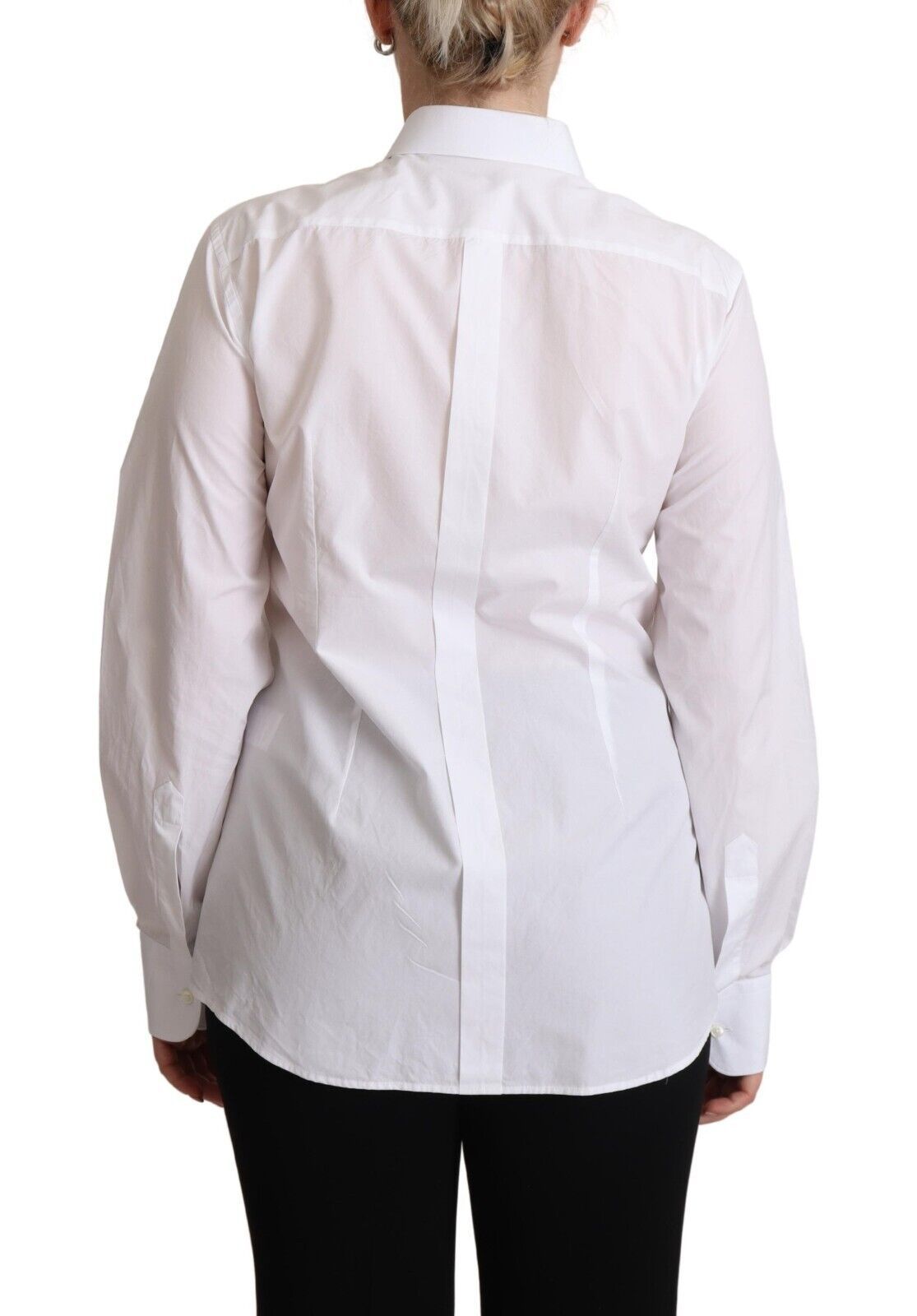 Dolce &amp; Gabbana Elegant white poplin shirt