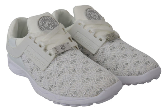 Plein Sport Smooth White Runner Beth Sport tennarit