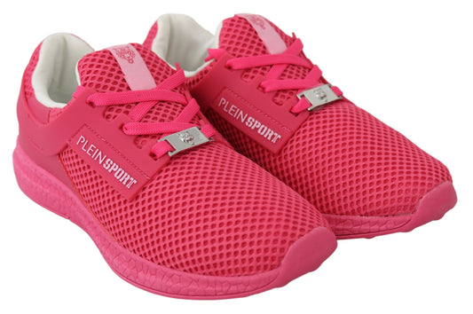 Plein Sport Elegante Fuxia Runner Becky Turnschuhe