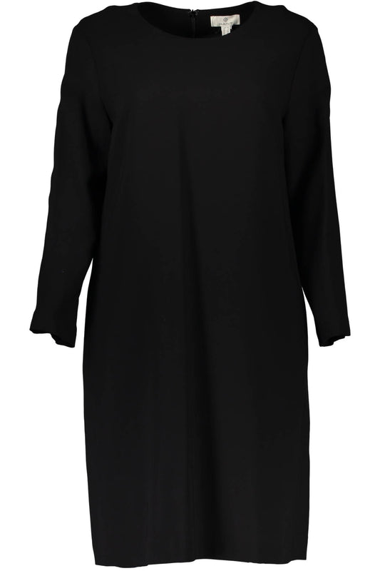 Gant Schwarzes Viskosekleid für Frauen