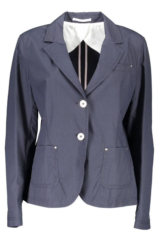 Gant Blaue Baumwolle Frauen Jacke