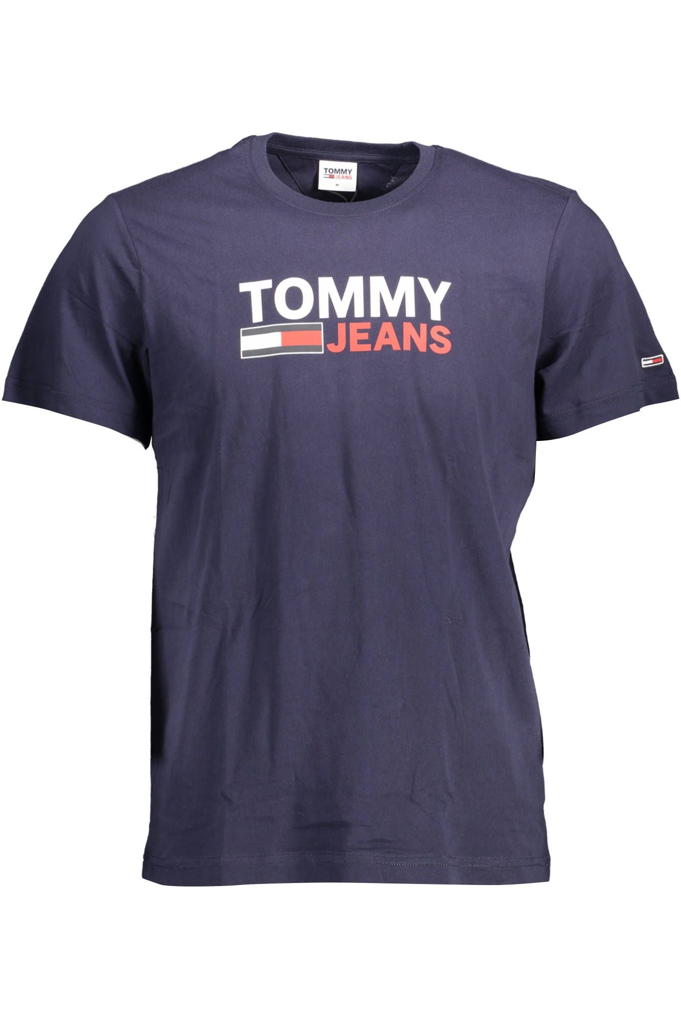 Tommy Hilfiger Blau Baumwolle Männer T-Shirt