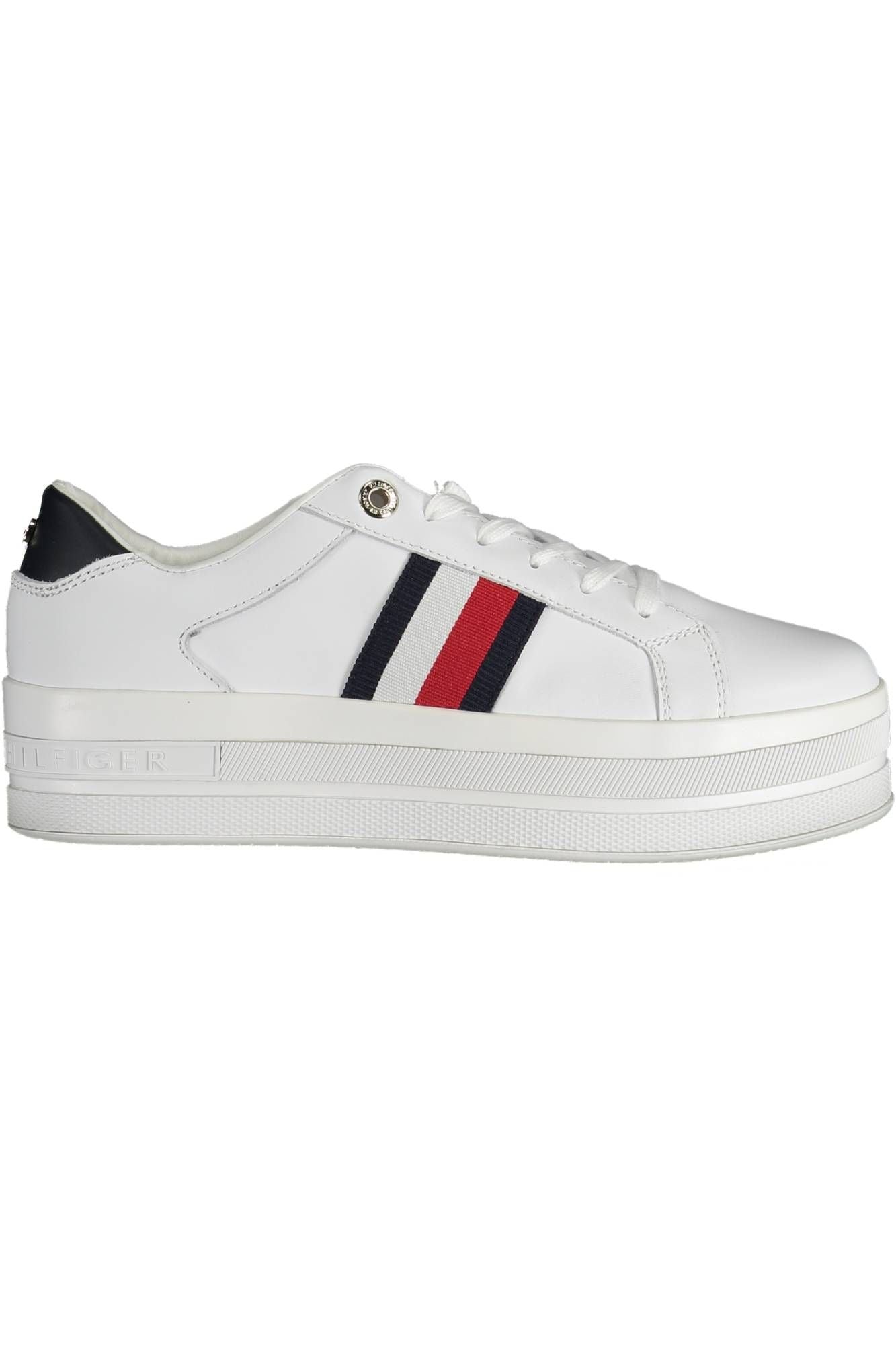 Tommy Hilfiger Weißes Polyethylen Damen Sneaker