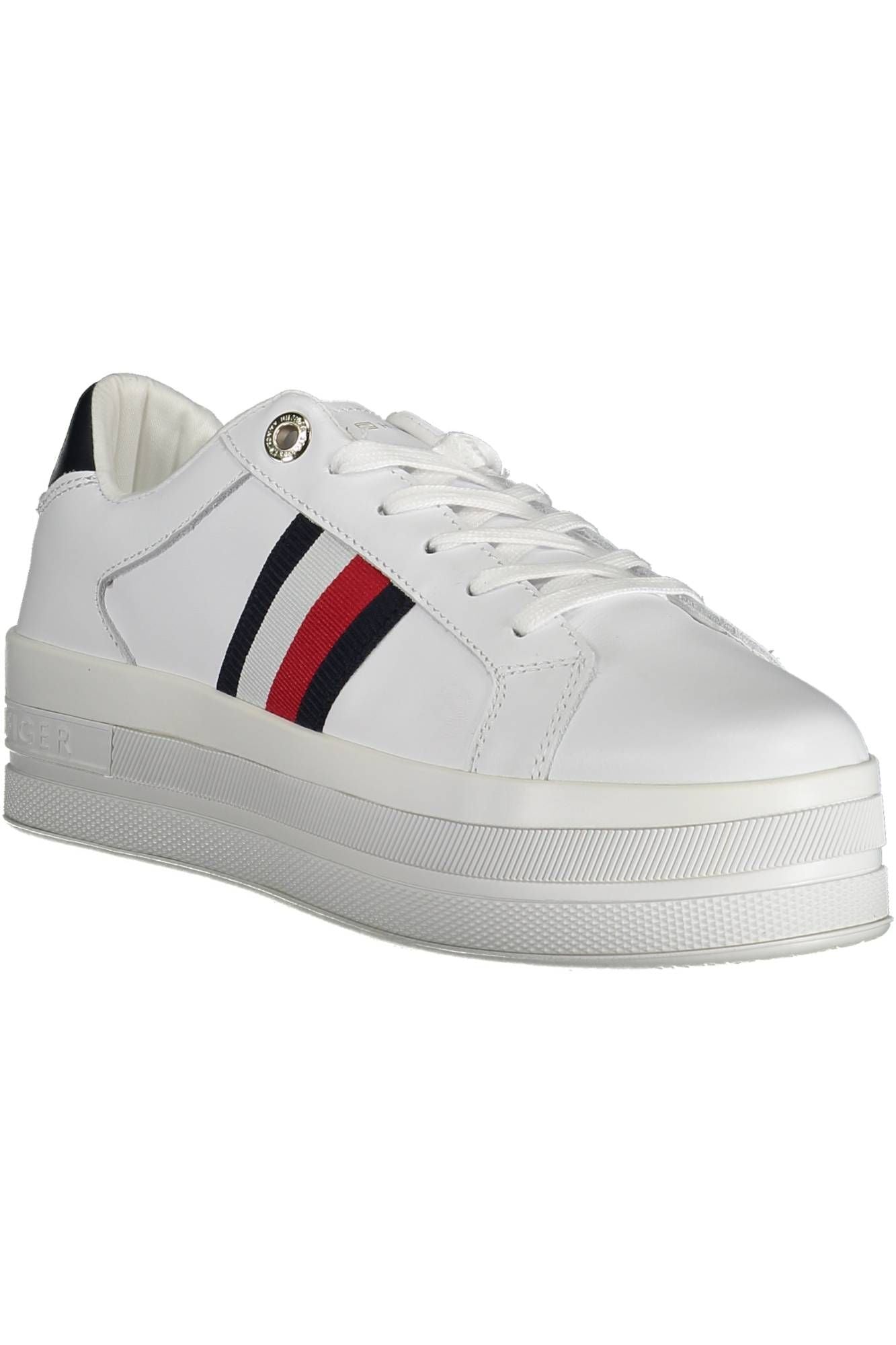 Tommy Hilfiger Weißes Polyethylen Damen Sneaker