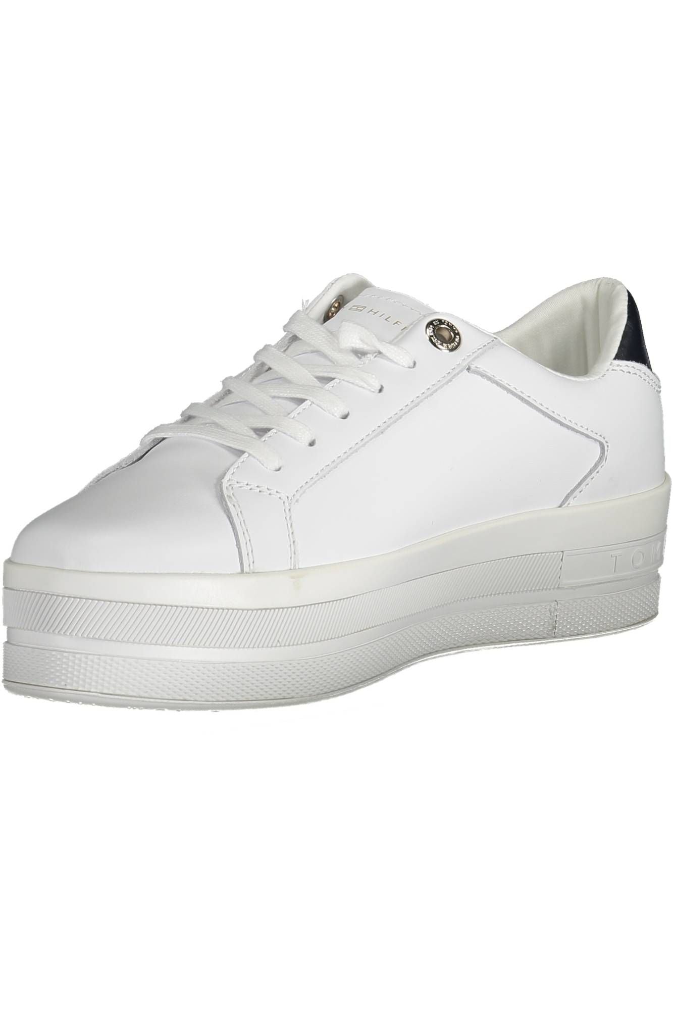 Tommy Hilfiger Weißes Polyethylen Damen Sneaker