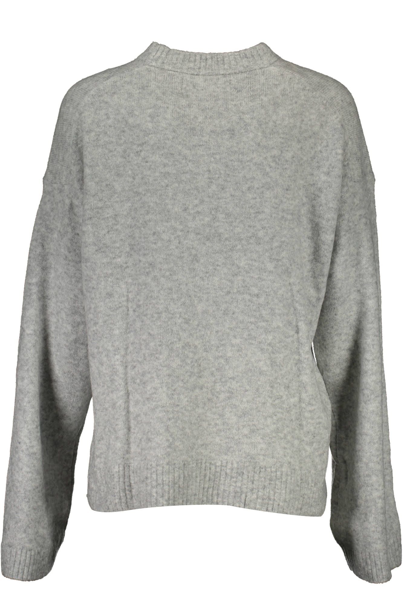 Calvin Klein Grauer Pullover aus Wolle für Frauen