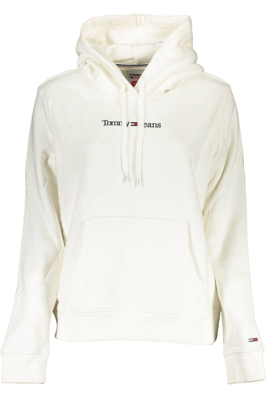 Tommy Hilfiger Weißer Baumwollpullover für Frauen