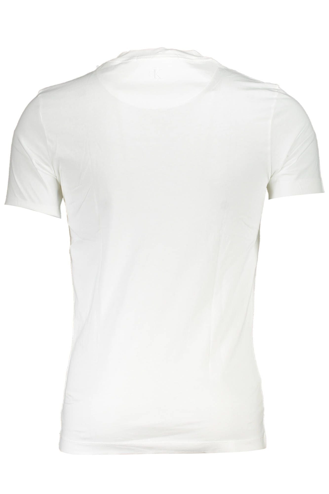 Calvin Klein Weißes Baumwolle Männer T-Shirt