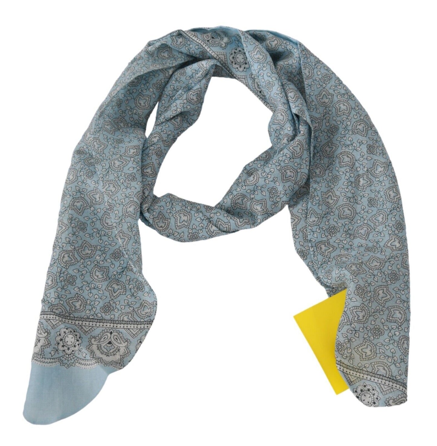 Ermanno Scervino Elegant Silk Bandana Wrap huivi kaulahuivi